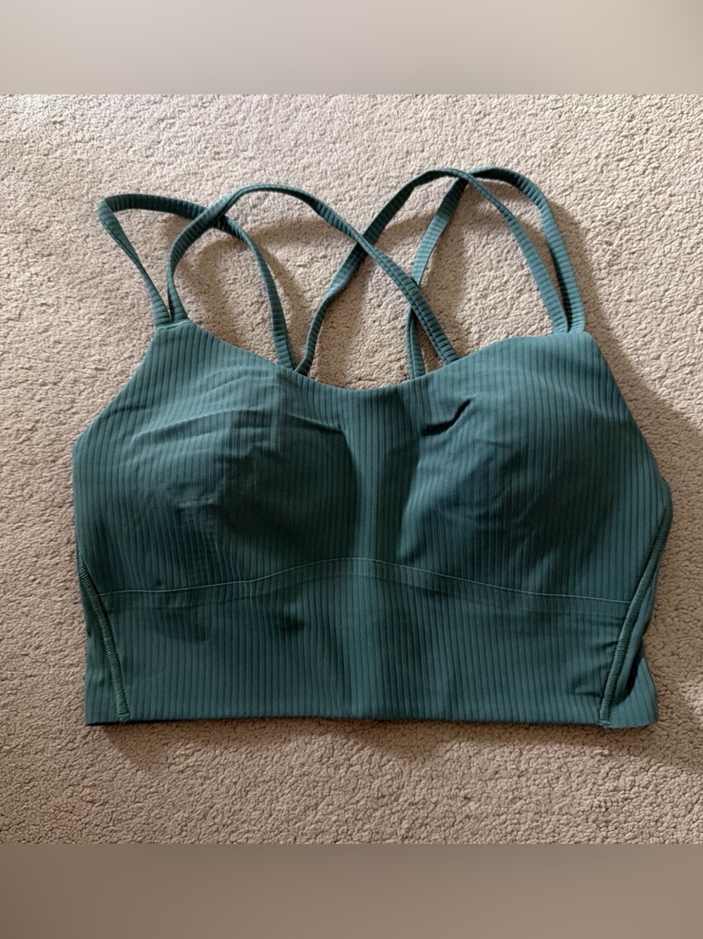 LULULEMON Like A Cloud Ribbed Longline Bra